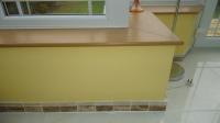 Cill, Paintwork, Tiled floor and skirting
