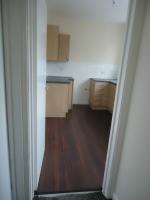 A view showing new units and new flooring.